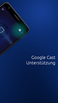 Google Cast Unterstützung